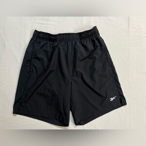 Reebok Black Athletic Shorts Mens Large Lightweight Training Gym